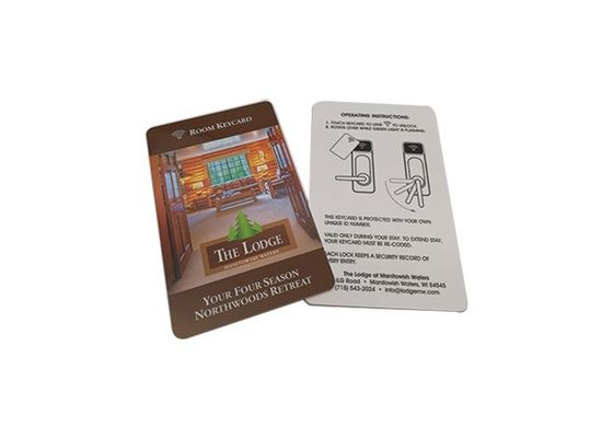1024byte Speicher Hotelzimmer RFID Schlüsselkarten mit SLI Chip ISO 15693 / ISO 18000