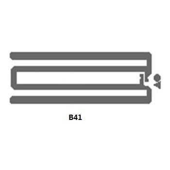 860 - 960MHz Trockene / Nasse UHF RFID-Inlay 0,2-0,8 mm Dicke mit Impinji Monza 4 Chip