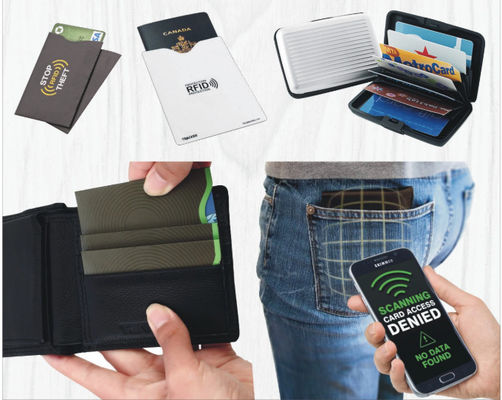 RFID-passive Sperrkarte für Kreditkarte Bankkarte Geldbörse Sicherheit