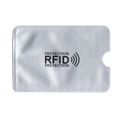 Custom Printing PVC RFID And NFC Blocking Card 0,86 mm 1,2 mm 1,5 mm Dicke