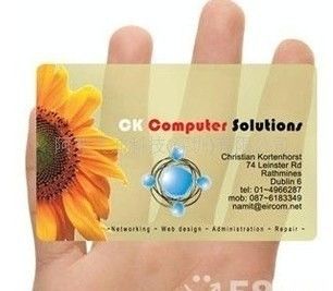 Kontaktlose Sicherheitszugangskontrolle RFID-Karte 2Kbyte mit matter oder gefrorener Oberfläche