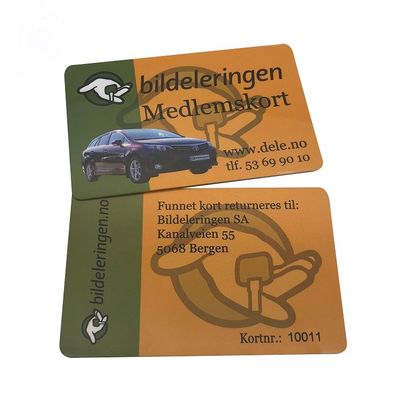 Onity Kaba RFID-Schlüsselkarten Glanz Matte Frosted Finish Offsetdruck Zugriffskontrolle