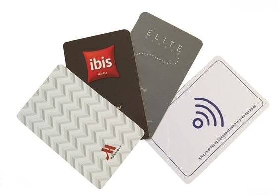 Programmierbare Smart Hotel Zimmer RFID Schlüsselkarten, Custom Hotel Schlüsselkarten OEM