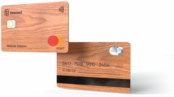 Holz RFID Hotel Schlüsselkarten Öko-freundlich Bambus Smart Chip für die Zugangskontrolle