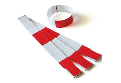 Personalisierte Größe Papier RFID Schuh-Tags 860MHZ-960MHZ Frequenz für das Timing System