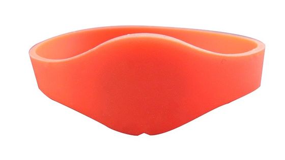 13.56MHz PVC Silikon RFID Zugriffskontrolle Armbänder Hochtemperaturbeständig