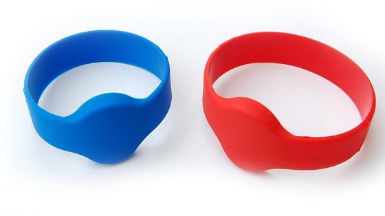 ISO 14443 A 13.56 Mhz RFID-Armband Silikon PVC RFID-fähiges Armband