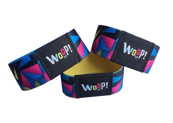 Custom Fabric NFC RFID Festival Armband Armband für soziale Distanz Zugangskontrolle