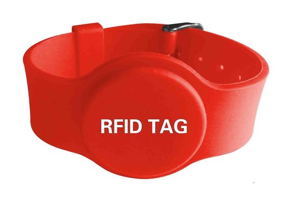 OEM Smart Silicone NFC RFID Zugangskontroll Armbänder 13.56MHZ für Festivalveranstaltungen