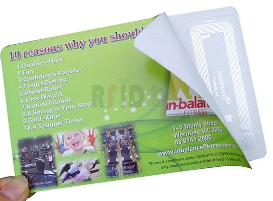 OEM HF RFID Papierkarten Offsetdruck PVC RFID Tickets 13,5Mhz-14,5Mhz