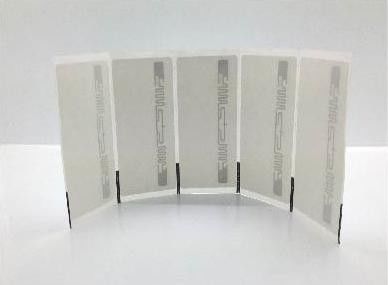 Leere H3 / H4 UHF RFID Aufkleber Tags Custom Smart Klebstoff RFID Tags für Logistik