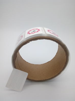 31x25mm Sicherheits-Fragile Papier RFID Aufkleber ISO14443A Langstrecken-RFID-Tags