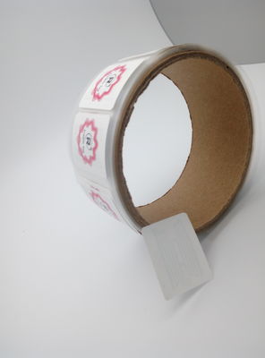 31x25mm Sicherheits-Fragile Papier RFID Aufkleber ISO14443A Langstrecken-RFID-Tags