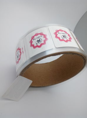 31x25mm Sicherheits-Fragile Papier RFID Aufkleber ISO14443A Langstrecken-RFID-Tags