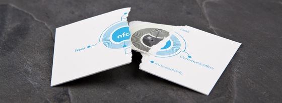 13.56MHz HF NFC Sticker Tag 35x35mm 50x50mm Für die Supply Chain Management