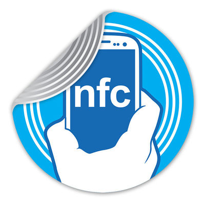 Kontaktlose Übertragung Elektronische NFC-Aufkleber TYPE 2 NFC Forum Tag Label