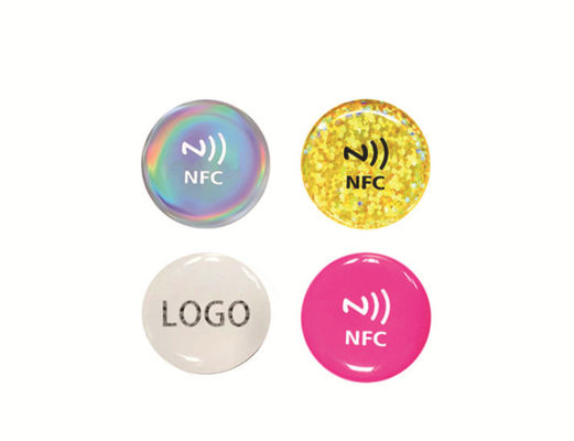 PET-PVC-Mikro-NFC-Epoxy-Sticker ISO14443A in der Vermarktungsaktivität