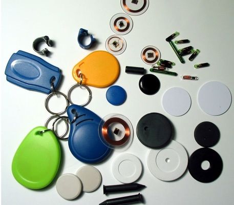 Benutzerdefinierte Farbe Smart RFID Keychain Tag Zugriffskontrolle RFID Key Tag ISO14443B
