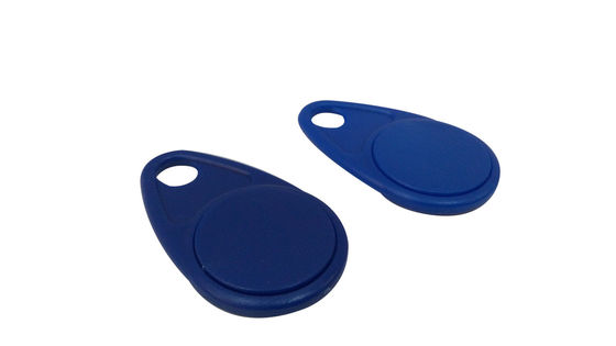 Auf Wunsch entworfene eingebettete RFID-Schlüsselfob mit ISO15693 ISO14443A-Standard