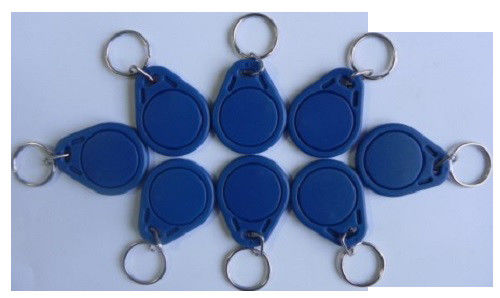 Auf Wunsch entworfene eingebettete RFID-Schlüsselfob mit ISO15693 ISO14443A-Standard