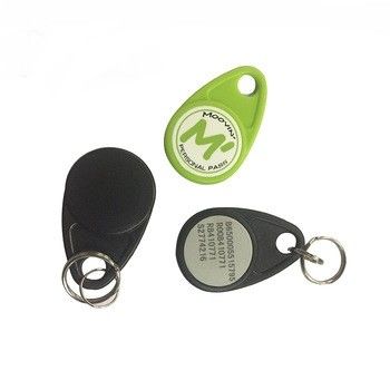 OEM-Plastik Passiv RFID Schlüsselfob Tag 1- 6cm Leserabstand ISO14443A Standard