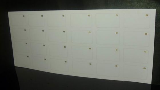 Weiße Matte PVC oder PETG HF RFID Inlay-Blatt RFID Prelam 4 x 6 individuell