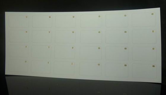 Weiße Matte PVC oder PETG HF RFID Inlay-Blatt RFID Prelam 4 x 6 individuell