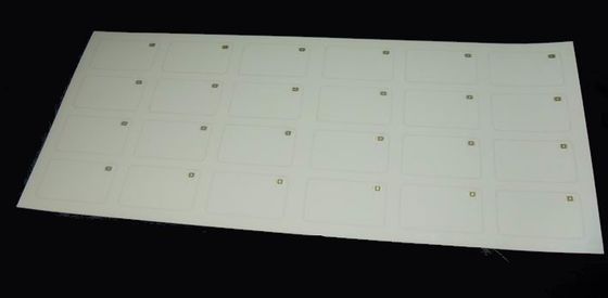 Weiße Matte PVC oder PETG HF RFID Inlay-Blatt RFID Prelam 4 x 6 individuell