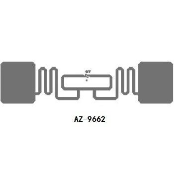 PET H3 AZ 9662 RFID Uhf Label Trockene Einlage Nasse Einlage Für ISO18000-6C RFID-Tags