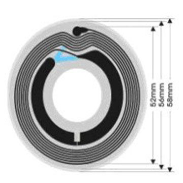 13.56MHz Frequenz HF RFID-Smart-Tags Rund-Multi-Detektion SLI-Konformität
